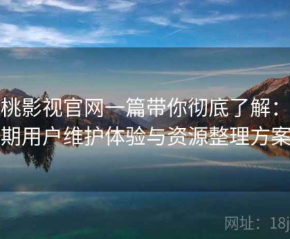 红桃影视官网一篇带你彻底了解：长期用户维护体验与资源整理方案