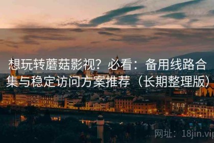 想玩转蘑菇影视？必看：备用线路合集与稳定访问方案推荐（长期整理版）