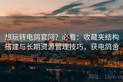 想玩转电鸽官网？必看：收藏夹结构搭建与长期资源管理技巧，获电鸽舍