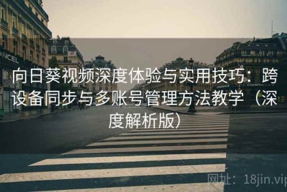 向日葵视频深度体验与实用技巧：跨设备同步与多账号管理方法教学（深度解析版）
