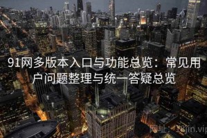 91网多版本入口与功能总览：常见用户问题整理与统一答疑总览