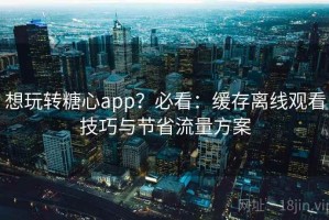 想玩转糖心app？必看：缓存离线观看技巧与节省流量方案