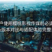 新用户使用樱桃影视传媒前必读：多设备版本对比与适配体验完整报告