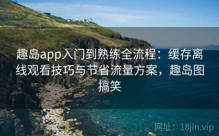 趣岛app入门到熟练全流程：缓存离线观看技巧与节省流量方案，趣岛图搞笑
