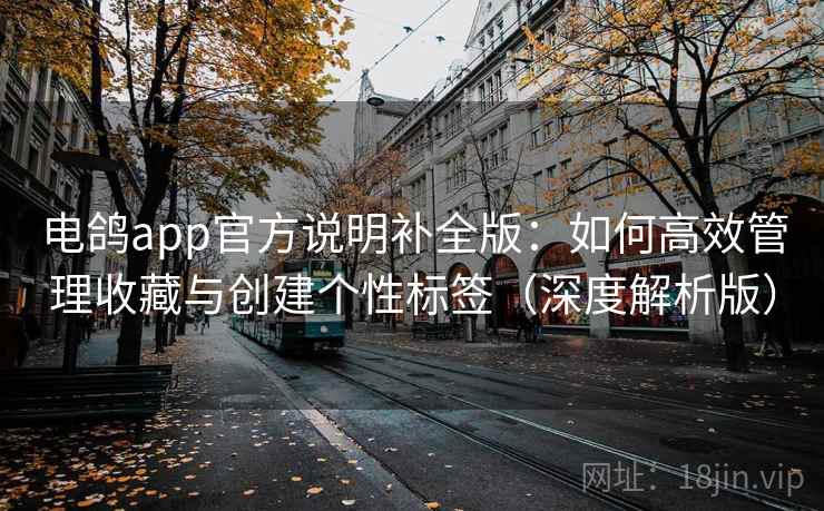 电鸽app官方说明补全版:如何高效管理收藏与创建个性标签(深度解析版) 电鸽app官方说明补全版:如何高效管理收藏与创建个性标签(深度解析版)